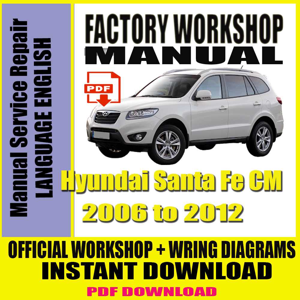 2004 hyundai santa fe repair manual