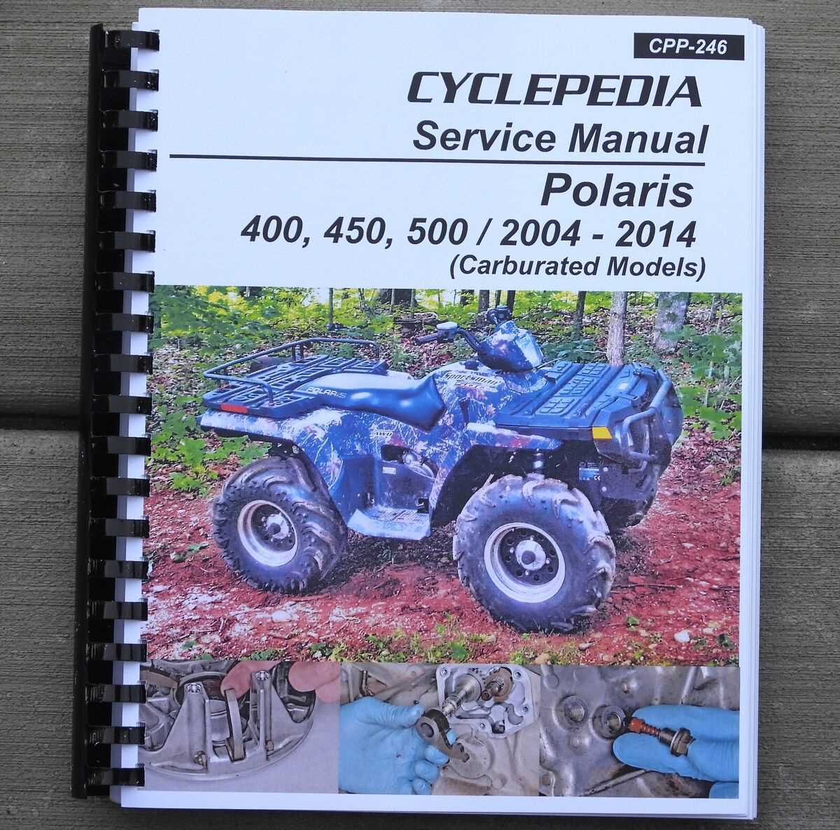 2004 polaris sportsman 500 ho repair manual