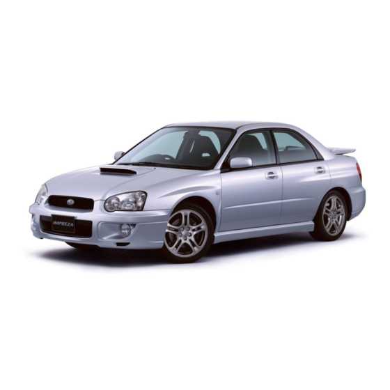 2004 subaru impreza wrx repair manual