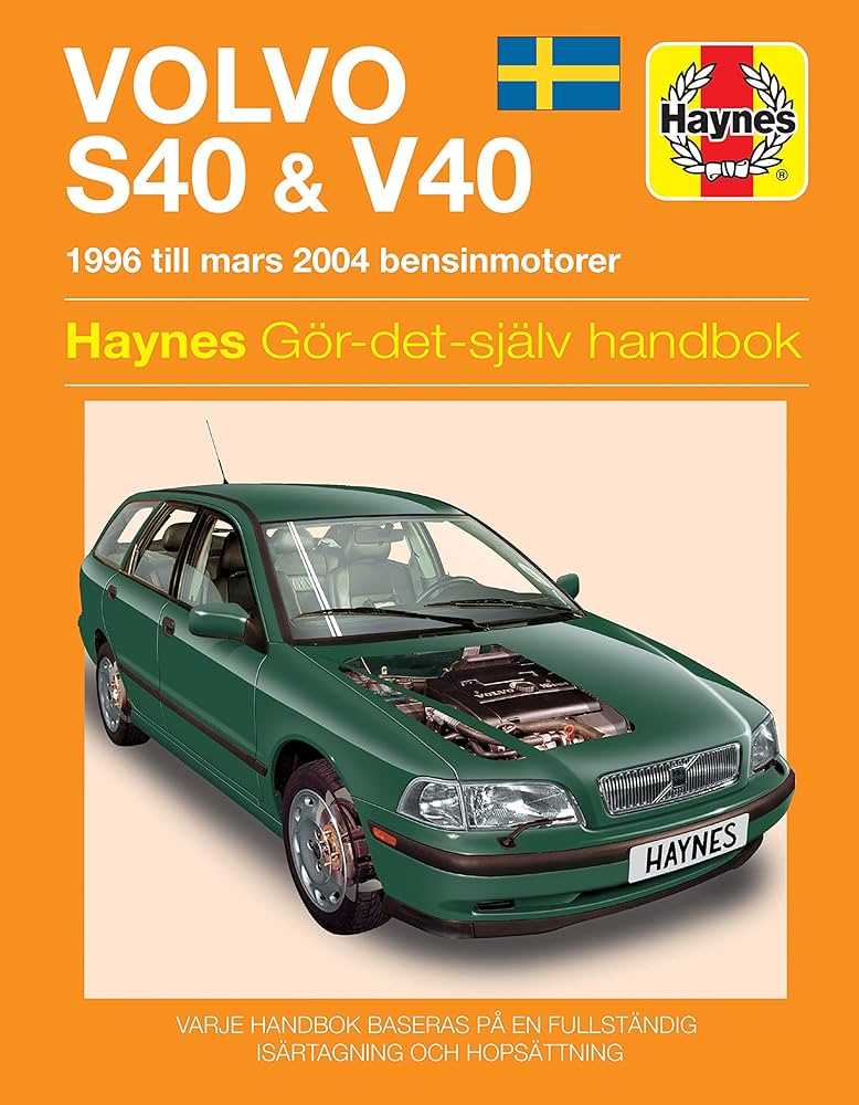 2004 volvo s40 repair manual