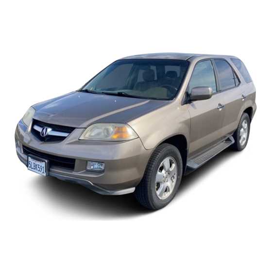 2004 acura mdx repair manual