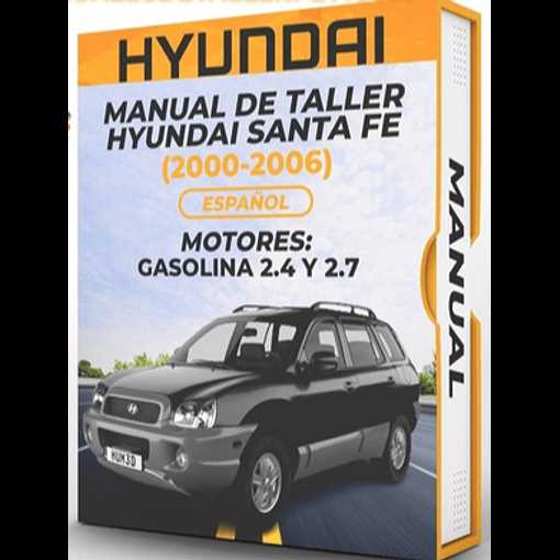 2004 hyundai santa fe repair manual