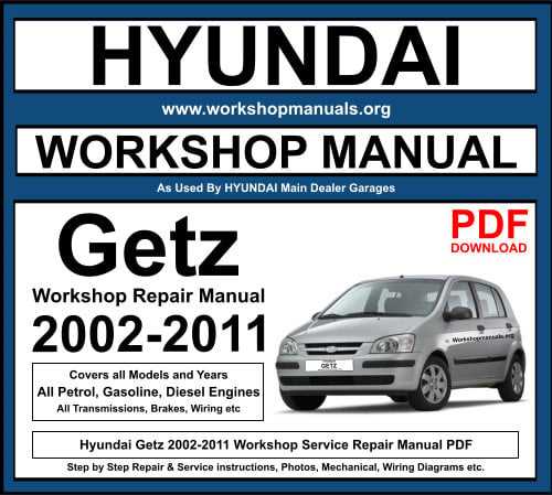 2004 hyundai tiburon repair manual