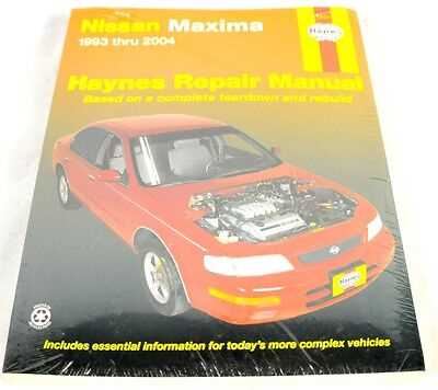 2004 nissan maxima repair manual