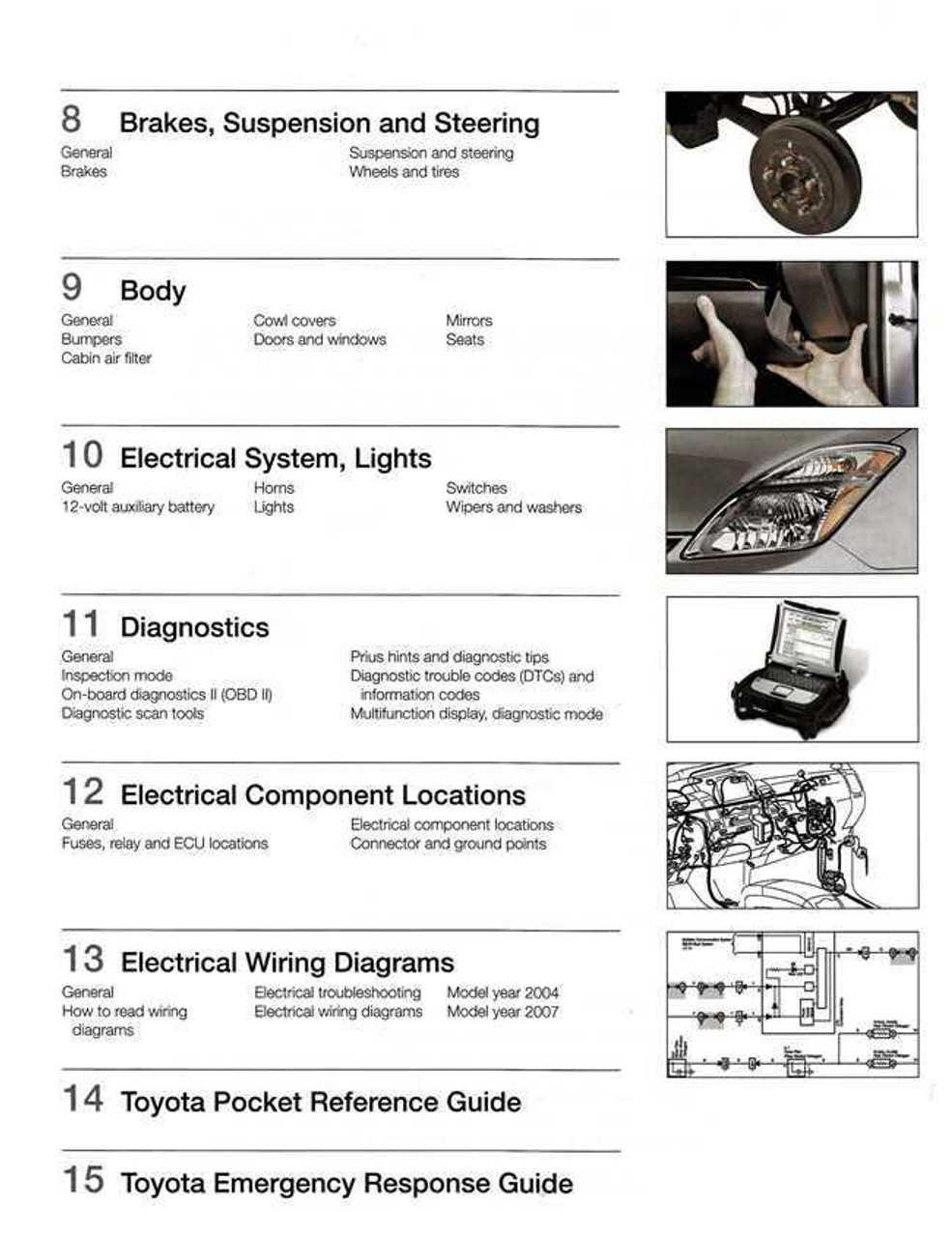 2004 toyota prius repair manual