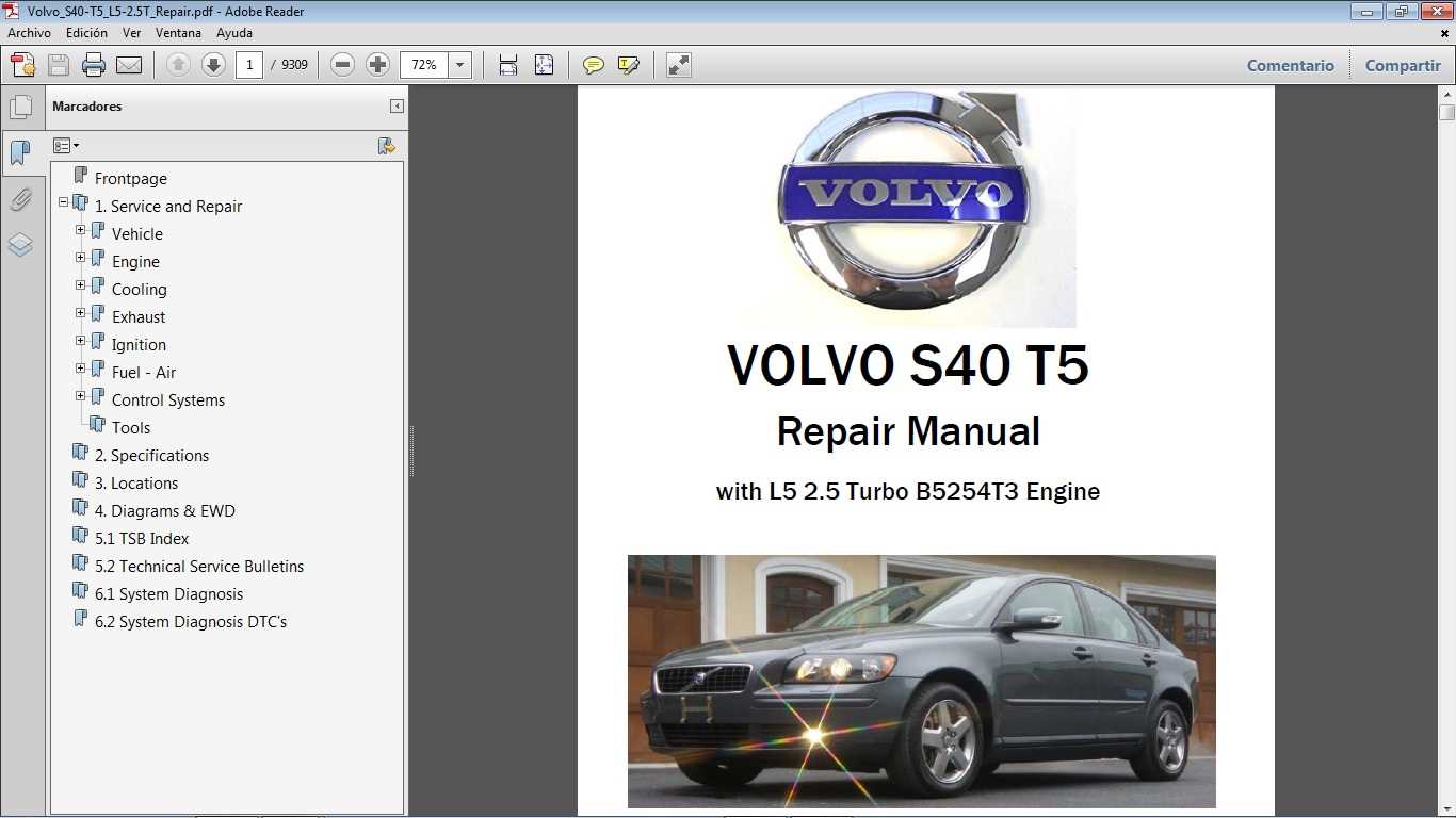 2004 volvo s40 repair manual