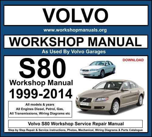 2004 volvo s80 repair manual