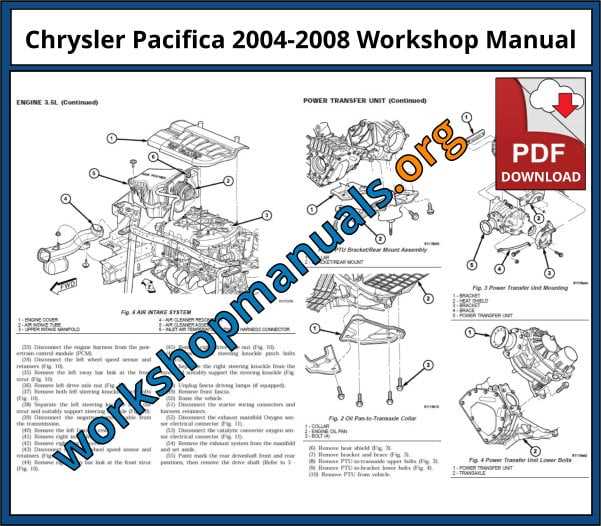 2005 chrysler pacifica factory repair service manual