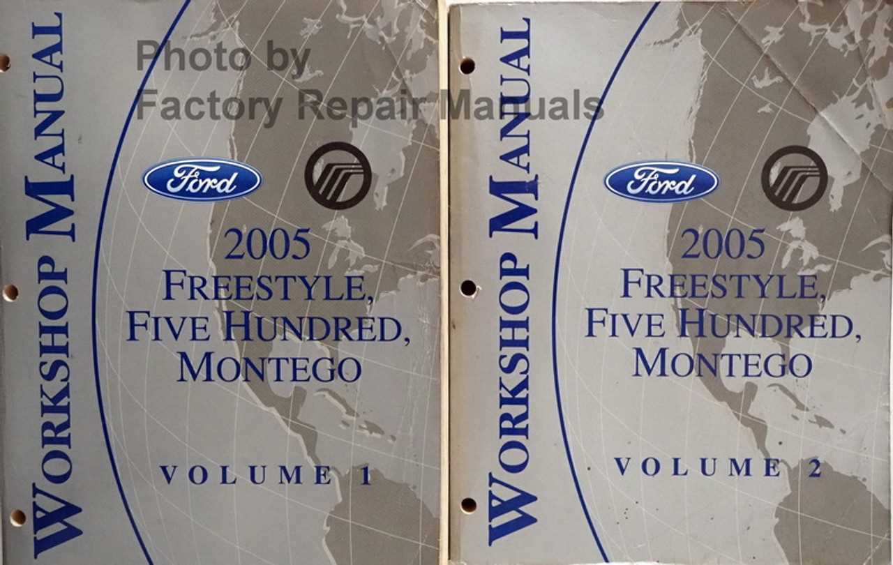 2005 ford freestyle repair manual