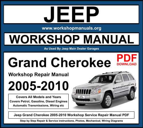 2005 jeep grand cherokee repair manual