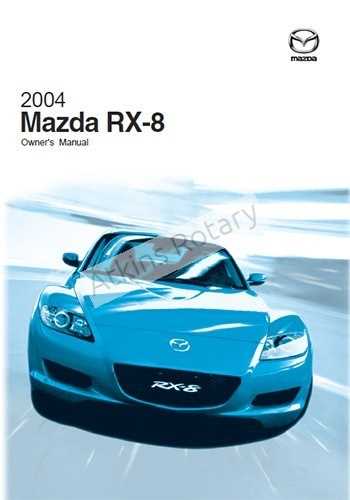 2005 mazda rx 8 repair manual