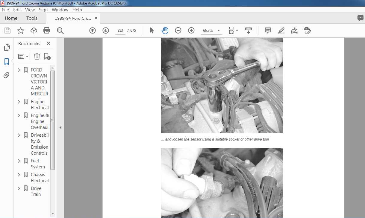 2005 mercury grand marquis repair manual