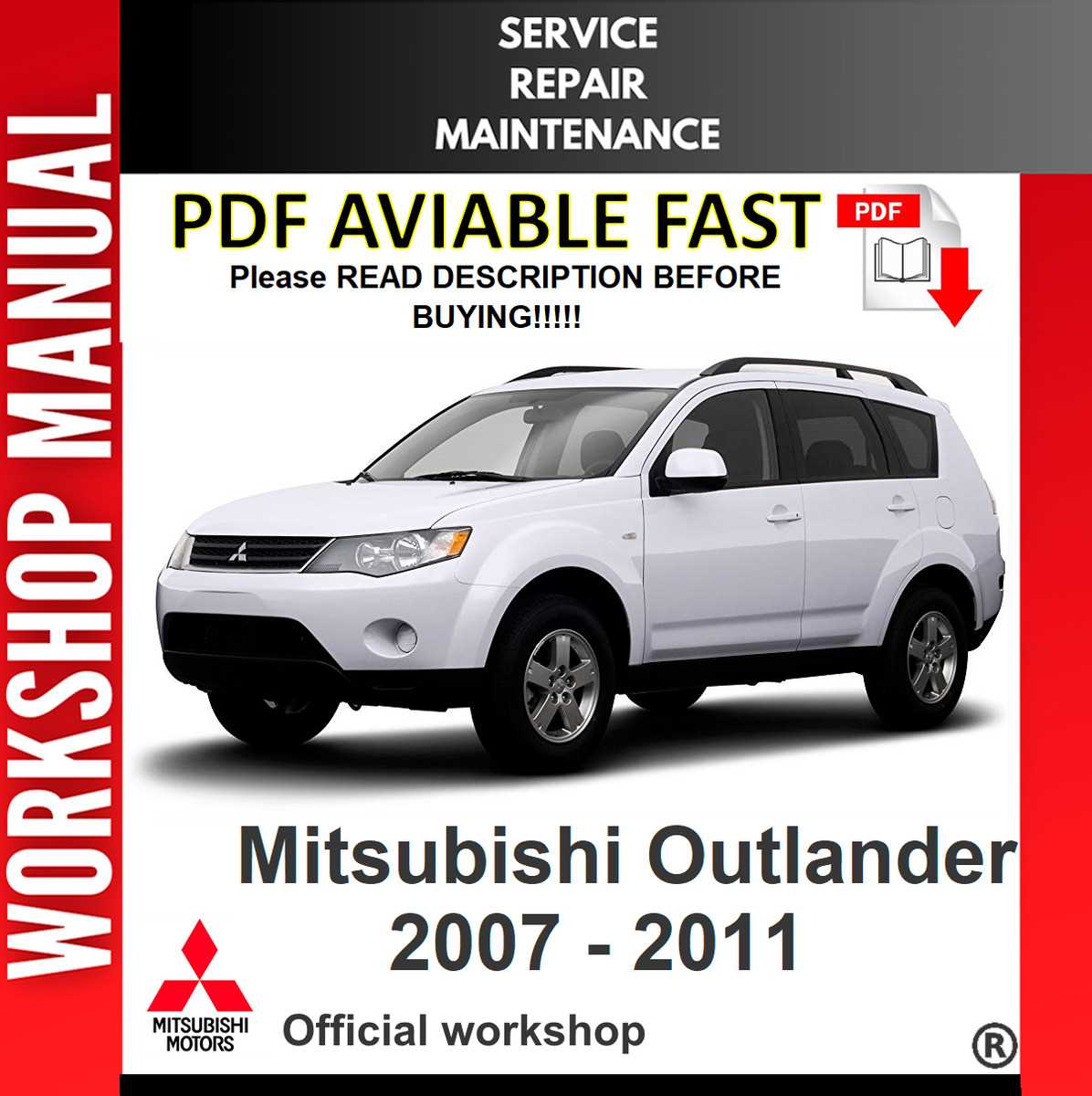 2005 mitsubishi endeavor repair manual