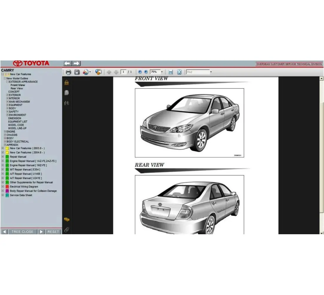 2005 toyota camry repair manual