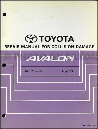 2005 toyota echo repair manual