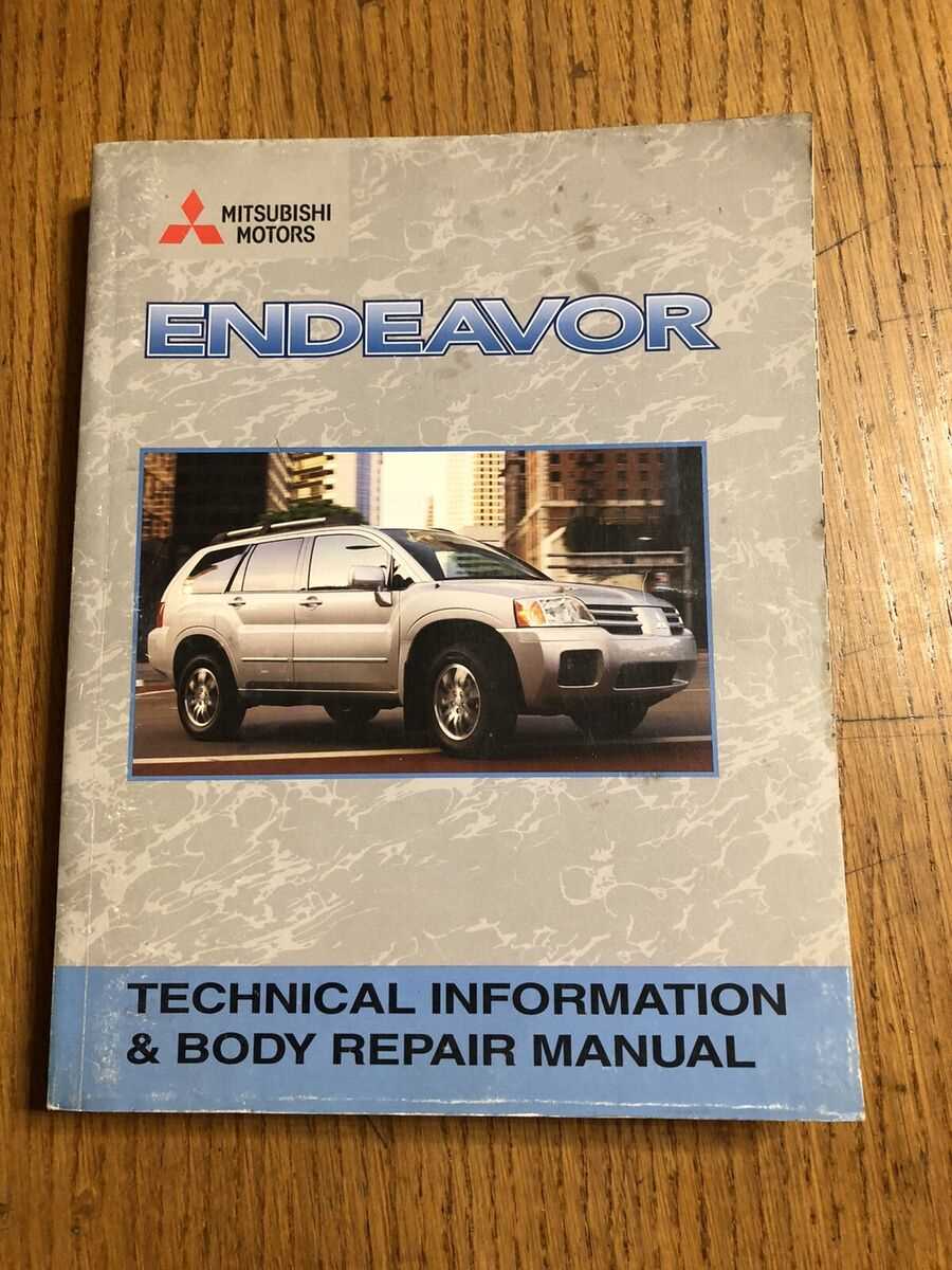 2005 mitsubishi endeavor repair manual