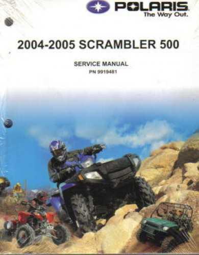 2005 polaris sportsman 90 repair manual