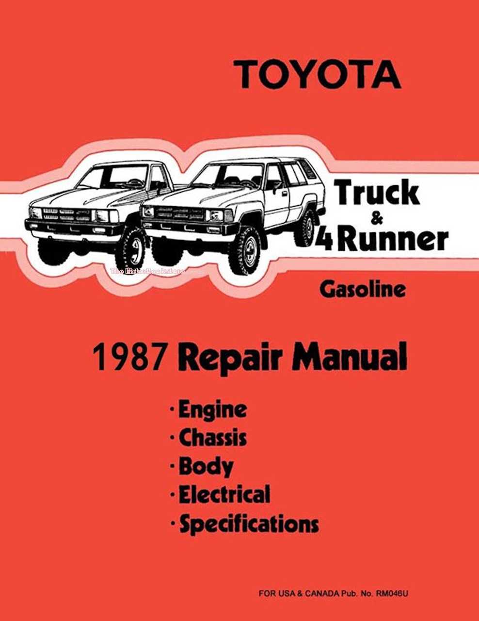 2005 toyota 4runner repair manual