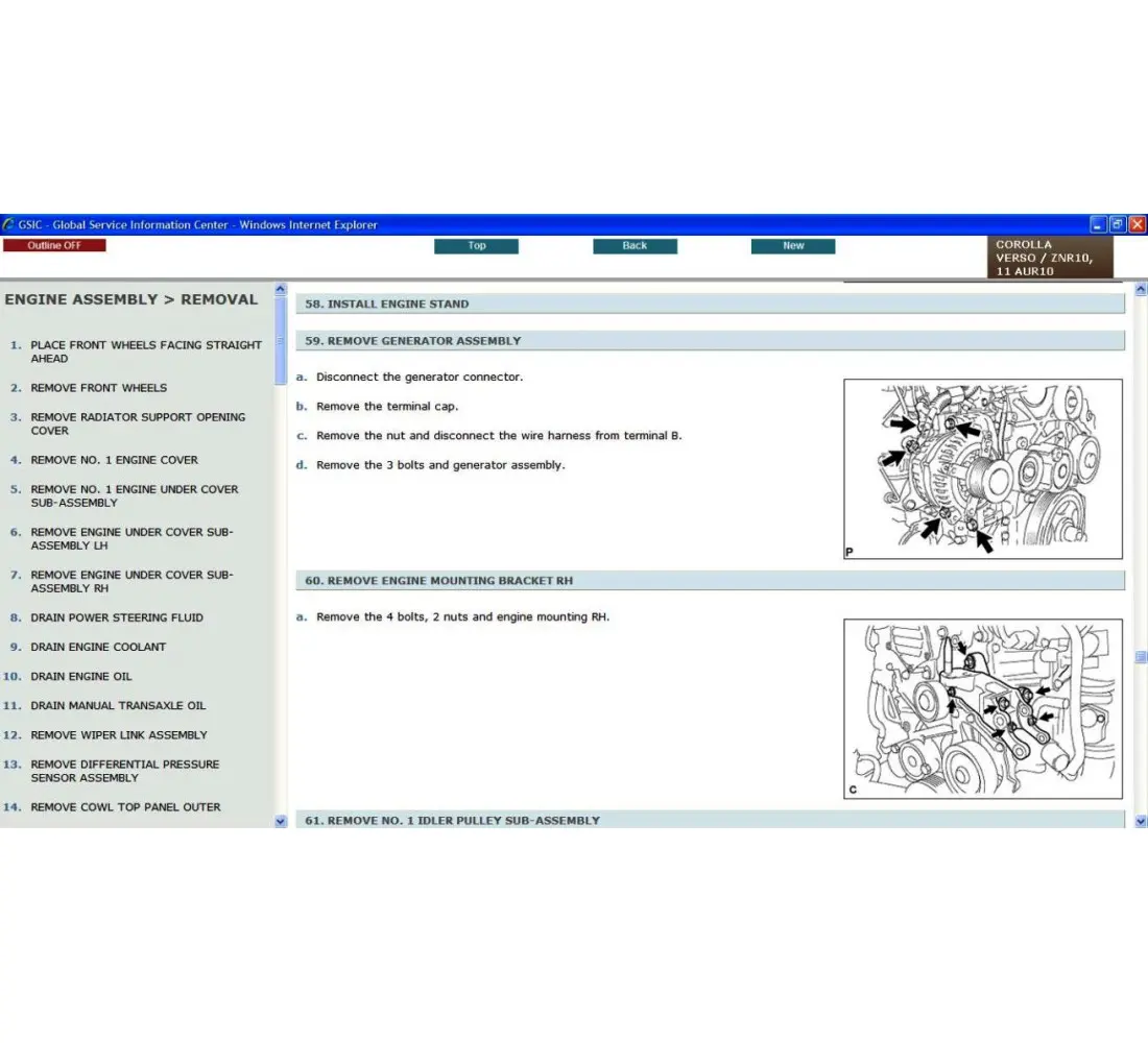 2005 toyota corolla repair manual