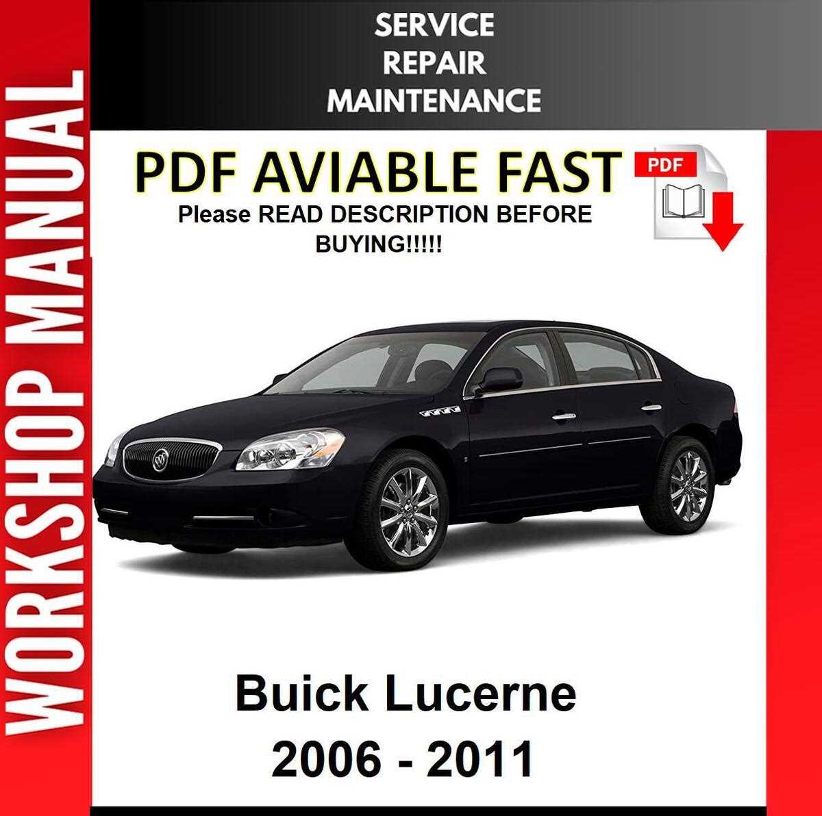 2006 buick lucerne repair manual