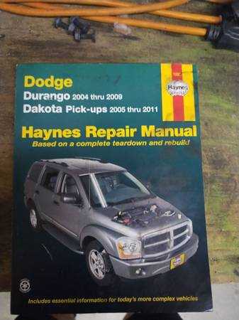 2006 dodge durango repair manual