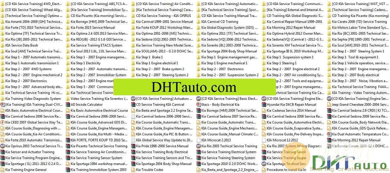 2006 kia rio repair manual