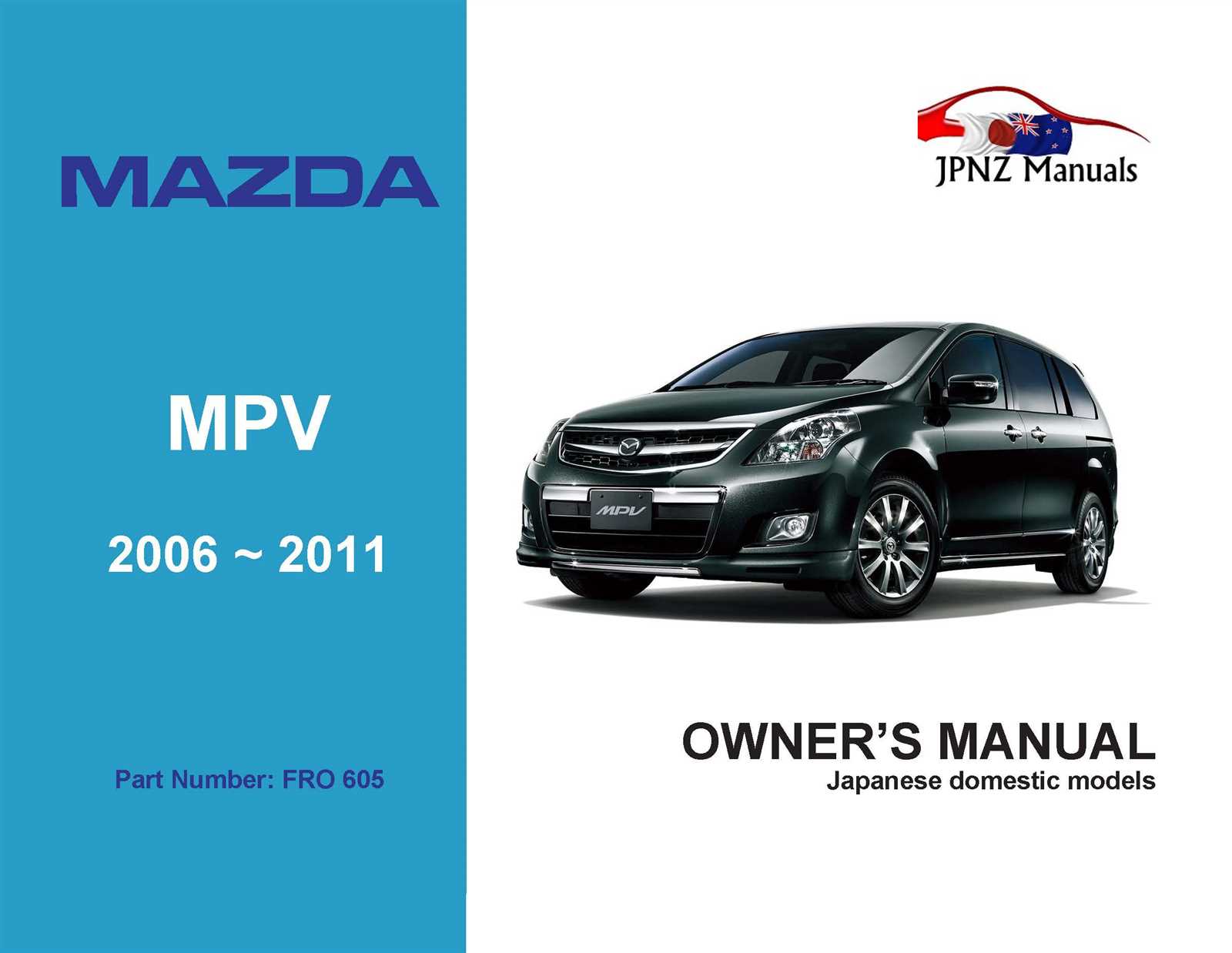 2006 mazda mpv repair manual