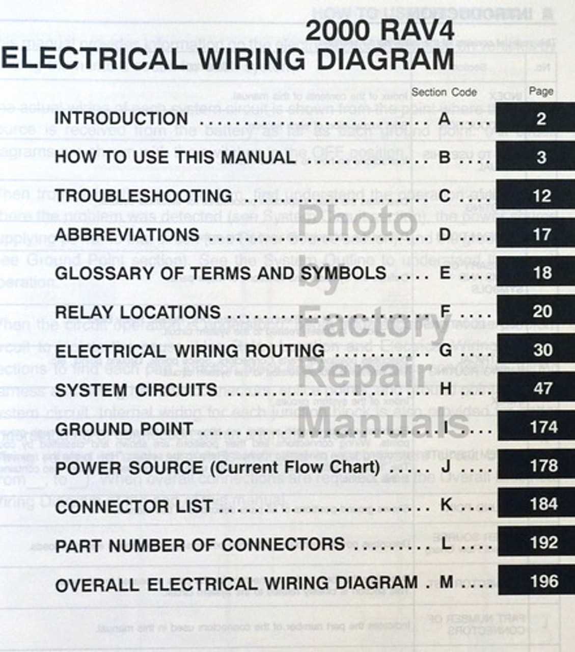 2006 rav4 factory service repair manual