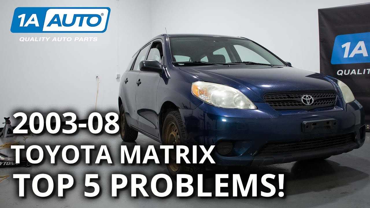 2006 toyota matrix repair manual