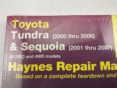 2006 toyota sequoia repair manual