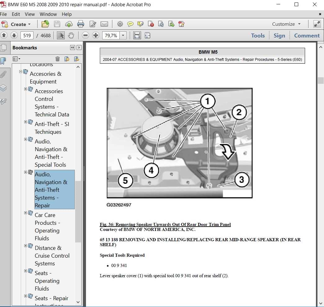 2006 bmw m5 repair manual