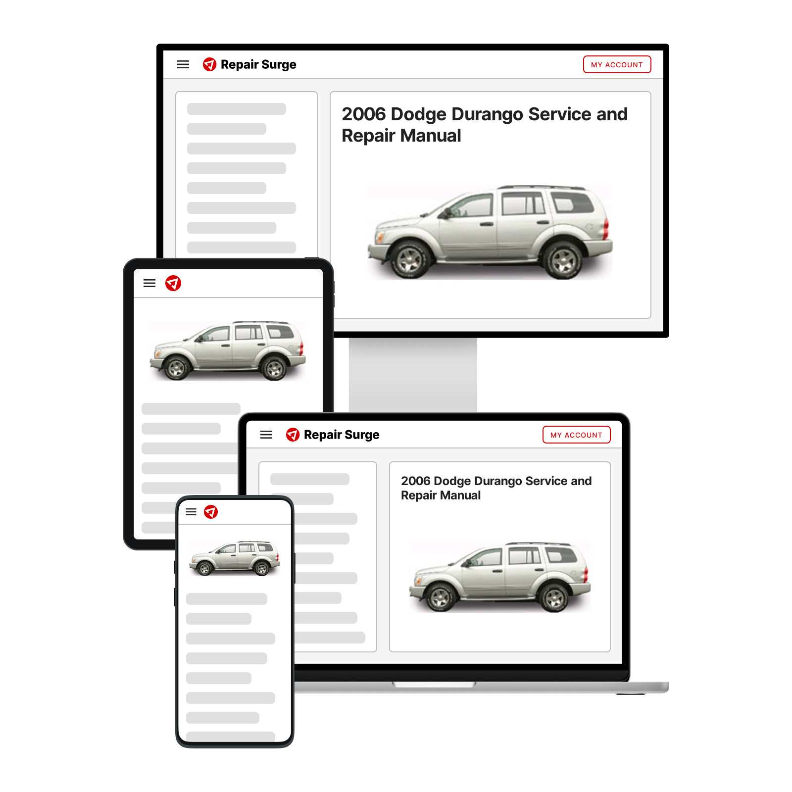 2006 dodge durango repair manual