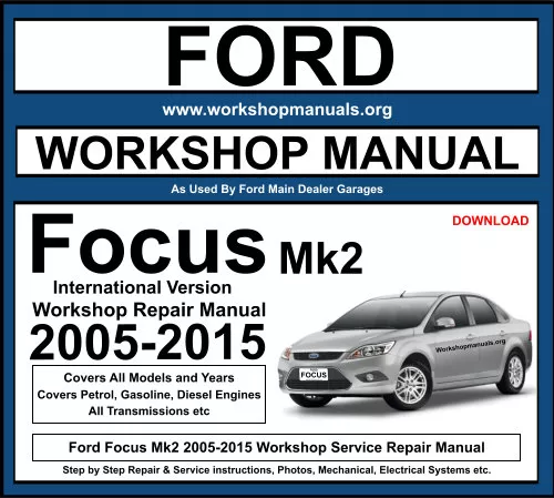 2006 ford focus repair manual