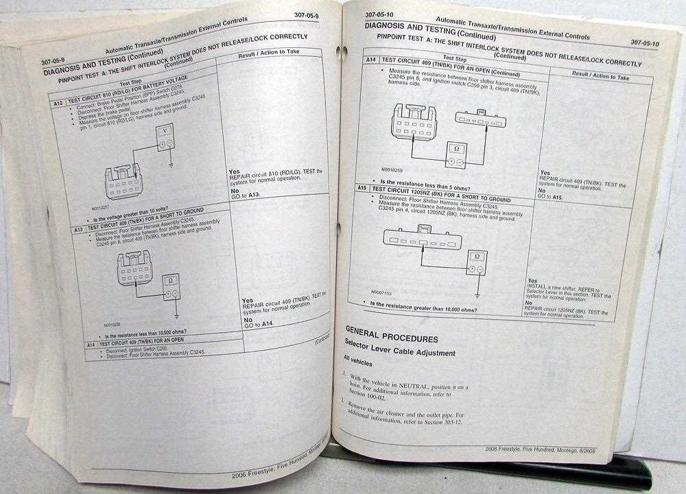 2006 ford freestyle repair manual