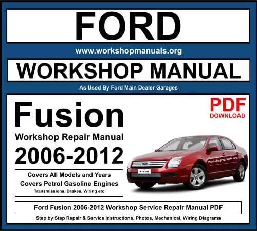 2006 ford fusion repair manual