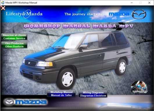 2006 mazda mpv repair manual