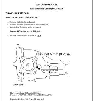 2006 rav4 factory service repair manual