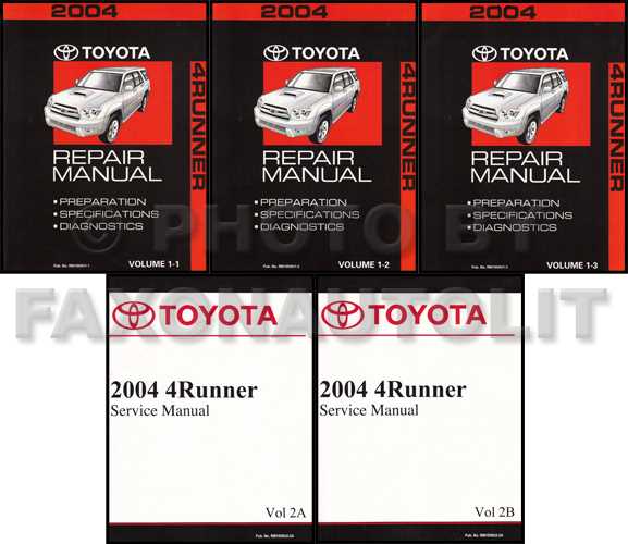 2006 toyota 4runner repair manual