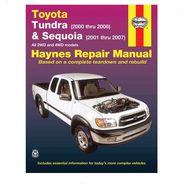 2006 toyota sequoia repair manual