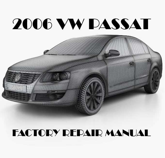 2006 vw passat repair manual