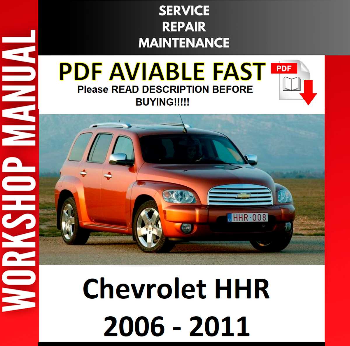 2007 chevy hhr repair manual