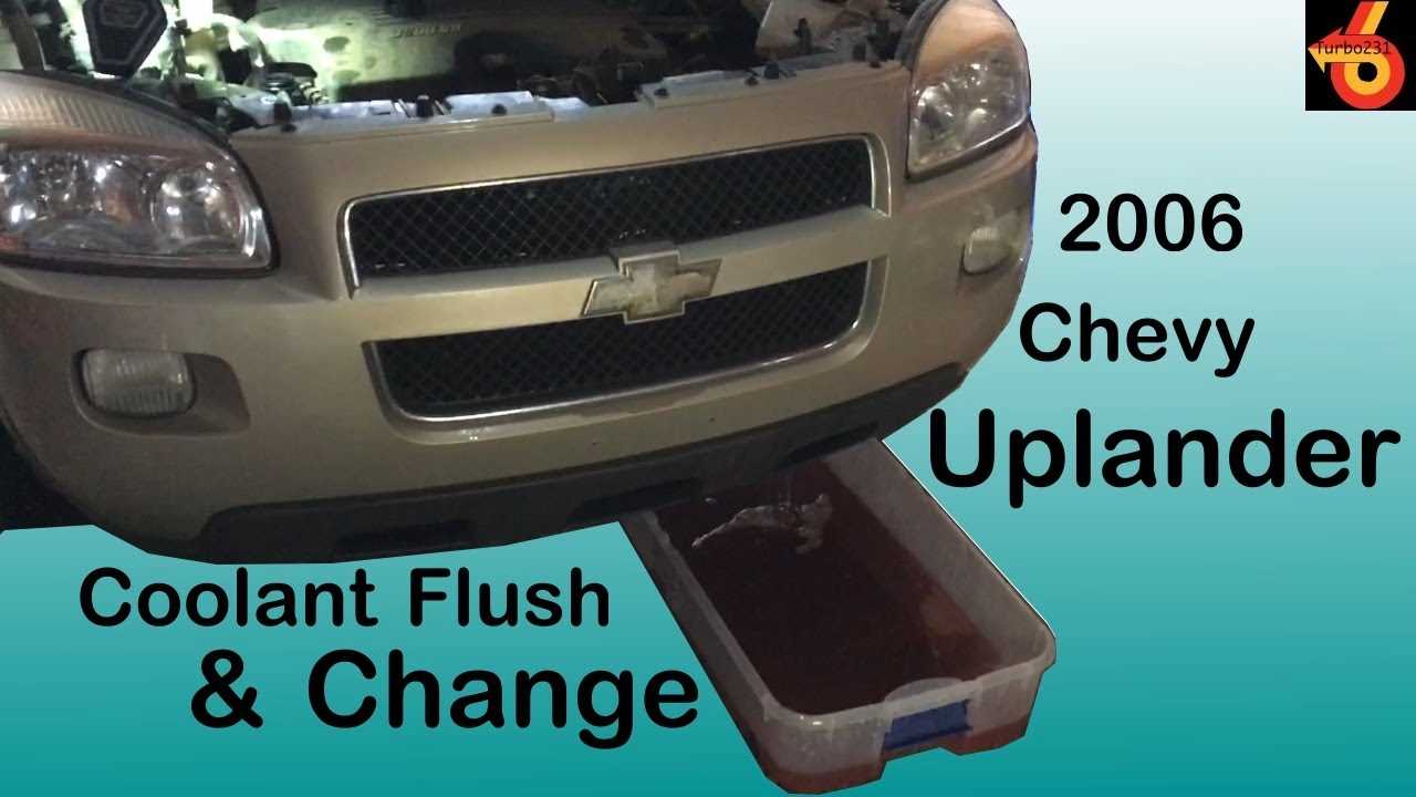 2007 chevy uplander repair manual