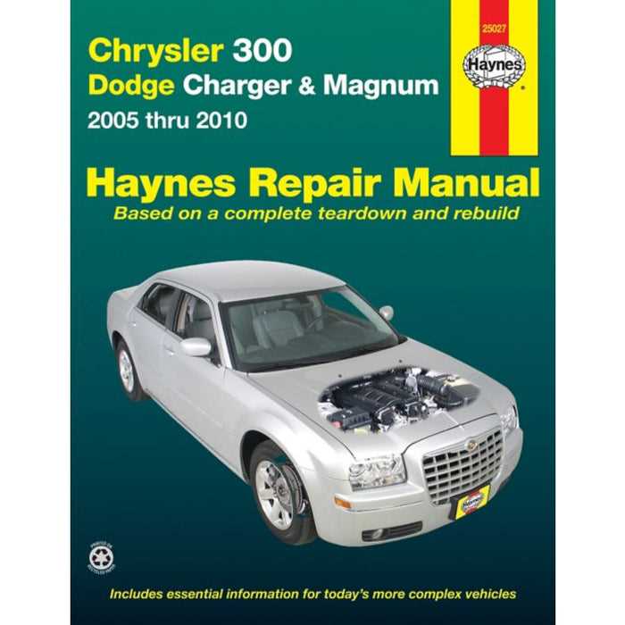 2007 chrysler 300 repair manual