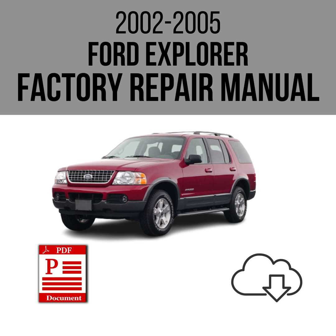 2007 ford explorer repair manual