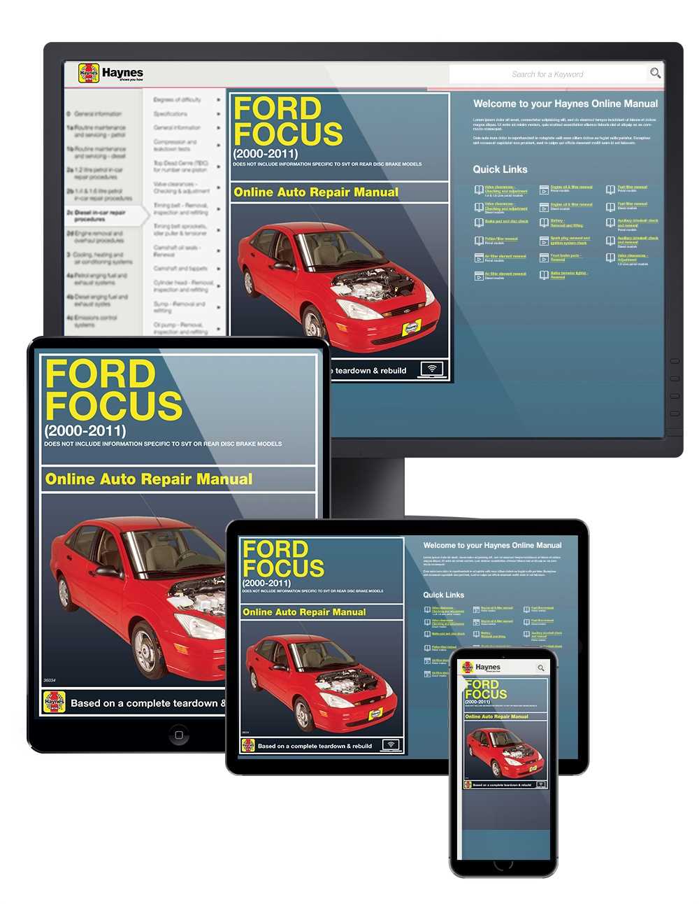 2007 ford focus repair manual