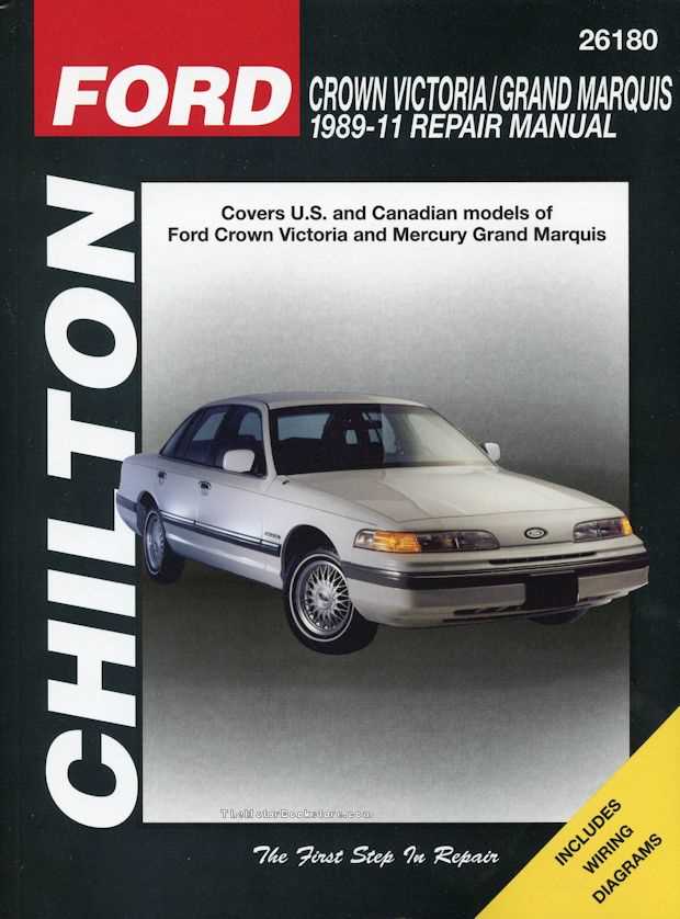 2007 mercury grand marquis repair manual