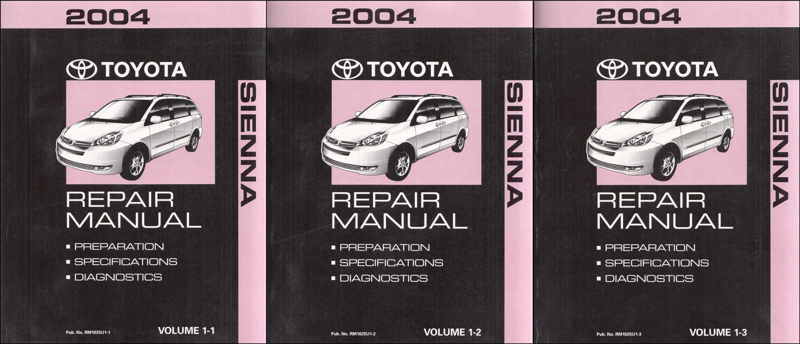 2007 sienna repair manual