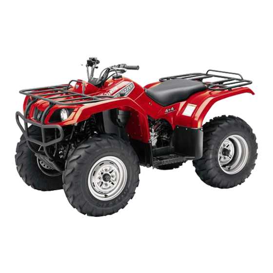 2007 yamaha grizzly 350 repair manual