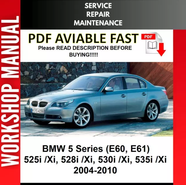 2007 bmw 525i repair manual