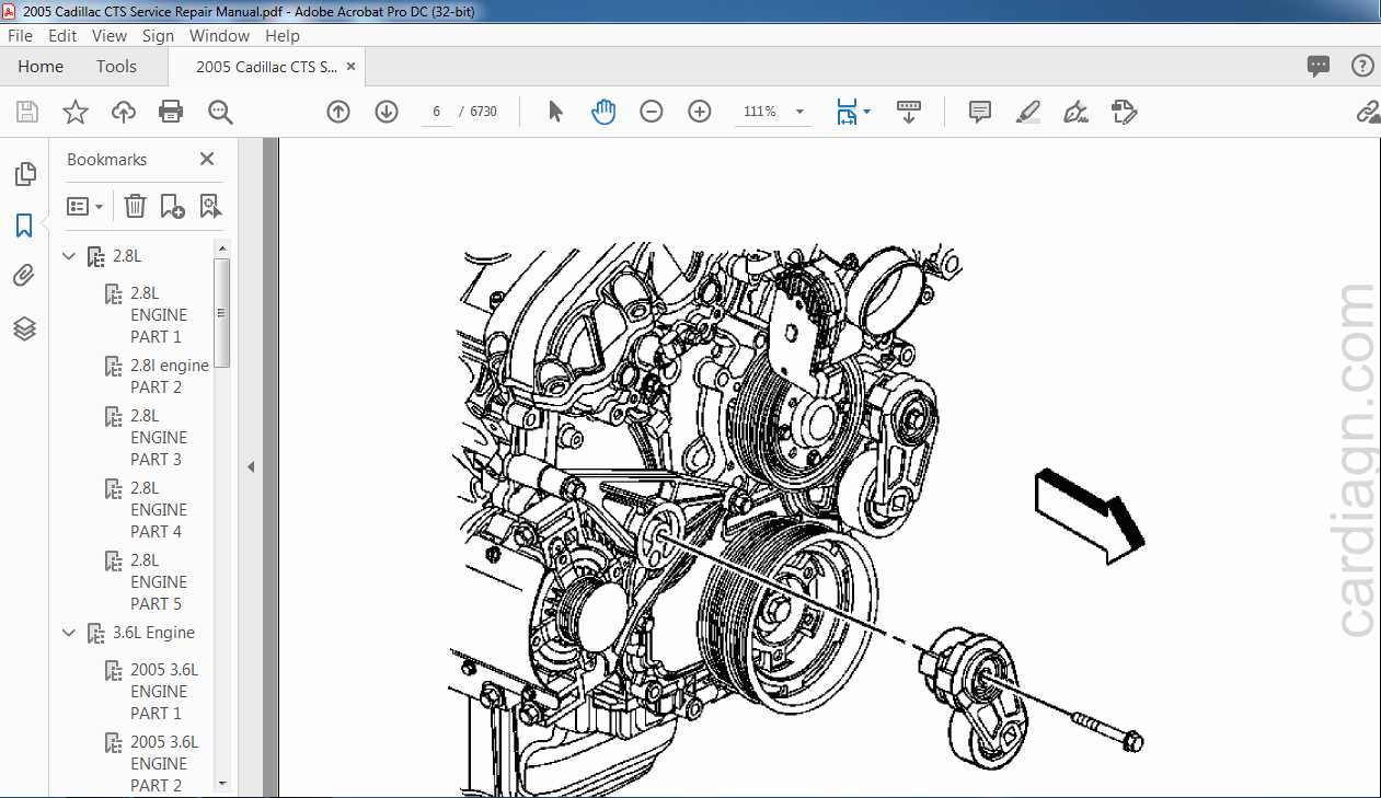 2007 cadillac cts repair manual